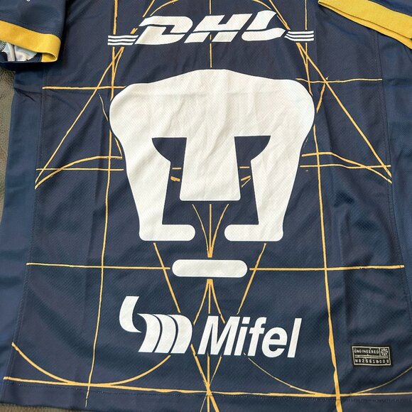 Liga MEXICO PUMAS UNAM Men's JERSEY Sz M,L,XL,2XL NEW by Nike - Picture 4 of 6